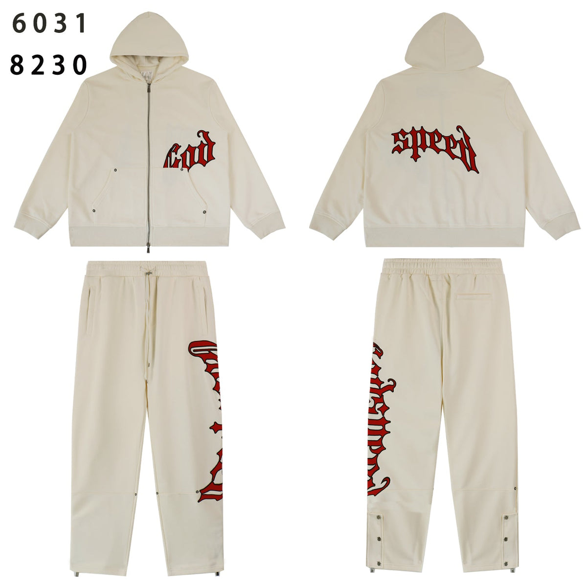 GodSpeed New Hoodie and Pants Set