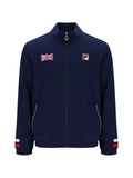 Fila sweatshirt jacket with logo patch