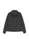 Juun.J check-pattern hooded jacket