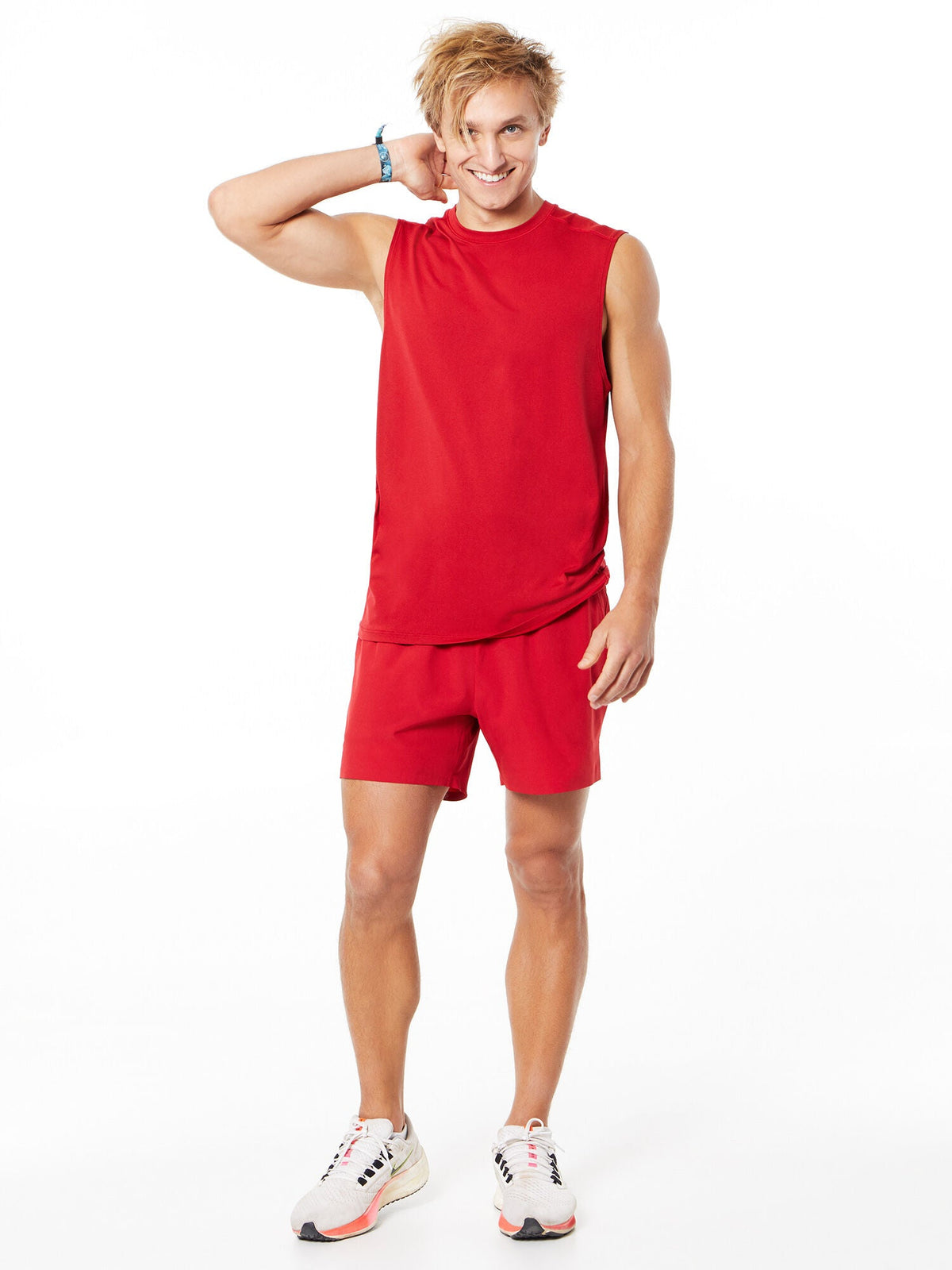 BREEZE SEAMLESS TANK RED