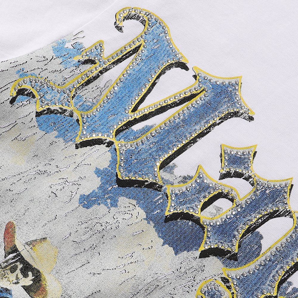 MAJESTIK Western Horse Skeleton Graphic T-Shirt