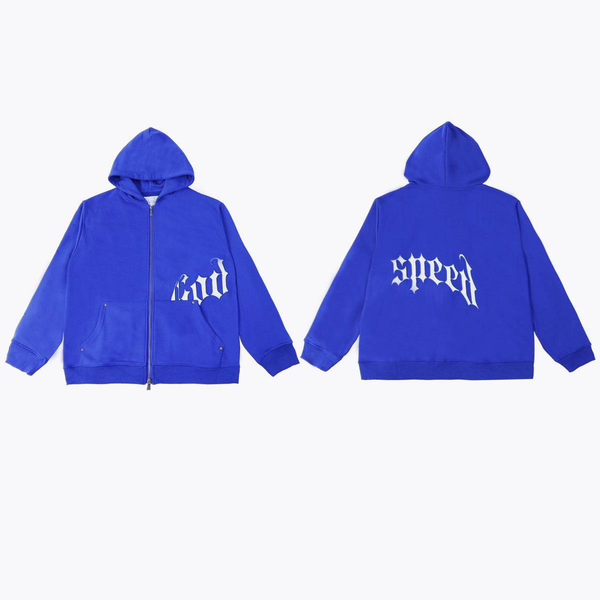 Godspeed Contrast Gothic Zip Hoodie