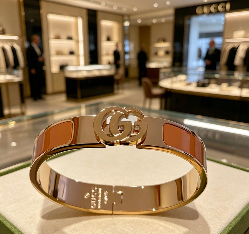 Gucci Double G Chain Bracelet