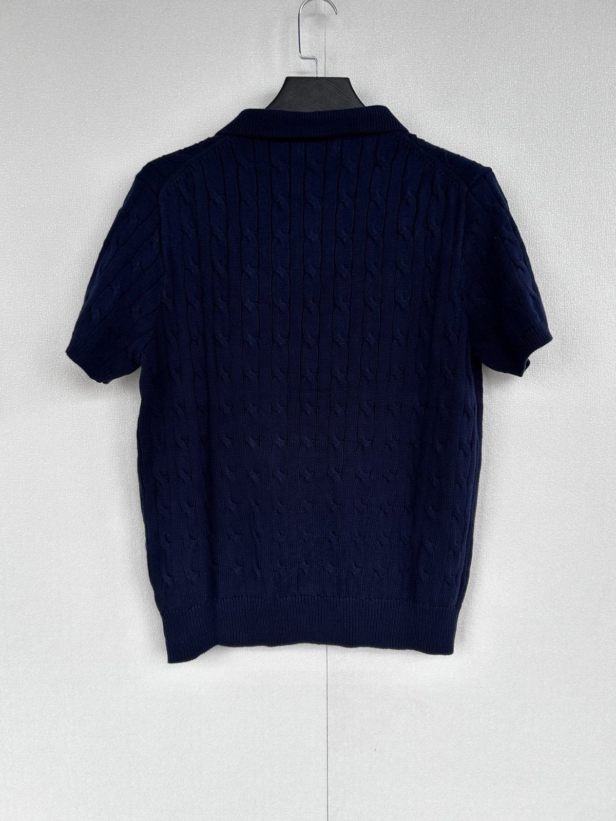 Ralph Lauren Cable-Knit Polo Shirt